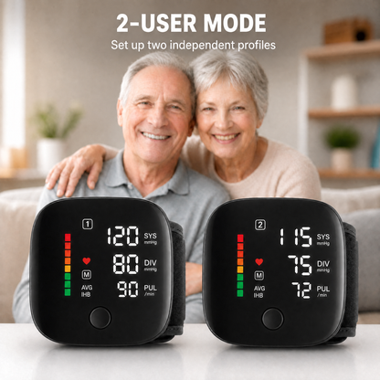 PressioPro™ — No more big cuff digging into your arm