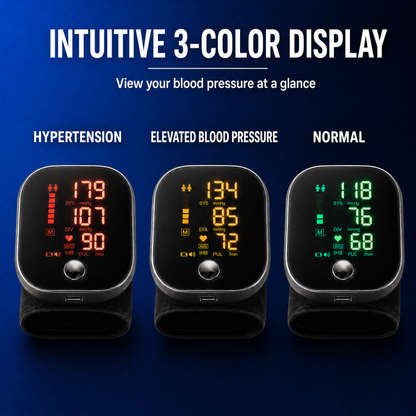 PressioPro™ — No more big cuff digging into your arm